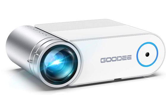 GooDee USB HD Portable Projector USB Portable Projector With Chrome Finish