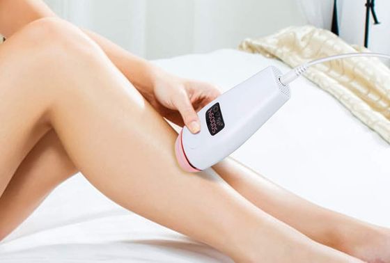 Hair Removal Device In Pink And White