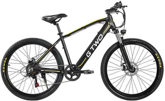 Black E-MTB With Removable Battery