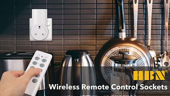 HBN Remote Control Mains Socket Remote Control Mains Socket In White
