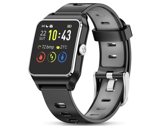 Smart GPS Fitness Watch With Side Dial