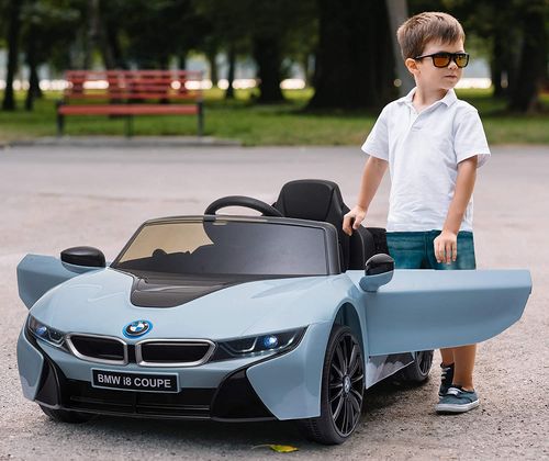 Blue BMW Kids Ride On Car
