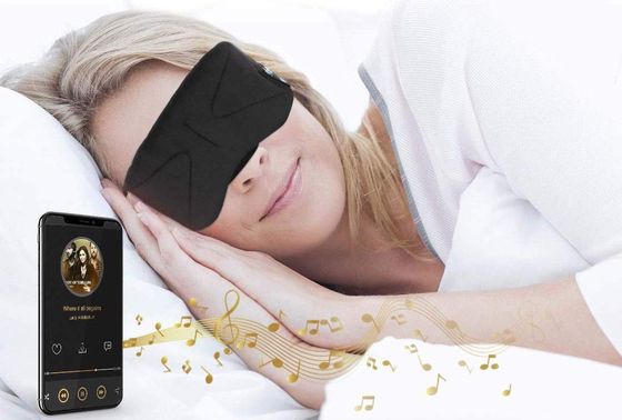LC-dolida Wireless Sleep Headphones Wireless Sleep Headphones Worn By Blonde Woman