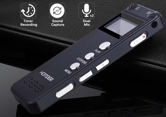 Dictaphone With USB Connection In Black
