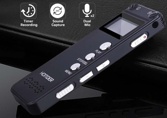 Homder Dictaphone With USB Dictaphone With USB Connection In Black