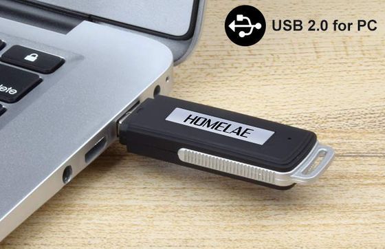 8GB USB Voice Recording Flash Memory Drive USB Voice Recorder Drive In White And Blue Casing