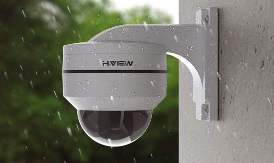 White PTZ Dome Camera