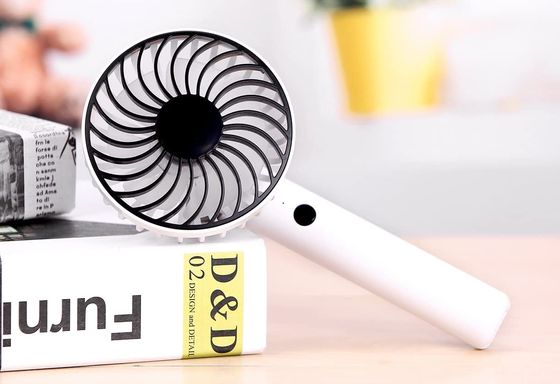 Mini Pocket Fan With White Handle