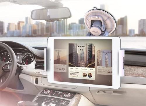 Tight Fit Universal Car Tablet Holder Universal Car Tablet Holder With 4 Black Hooks
