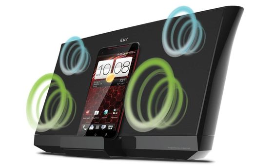 iLuv Bluetooth Music Docking Station Music Docking Station With Black Exterior