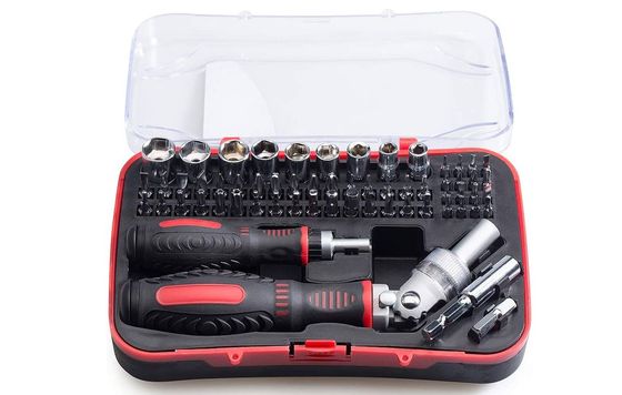 Screwdriver Set With Red Case
