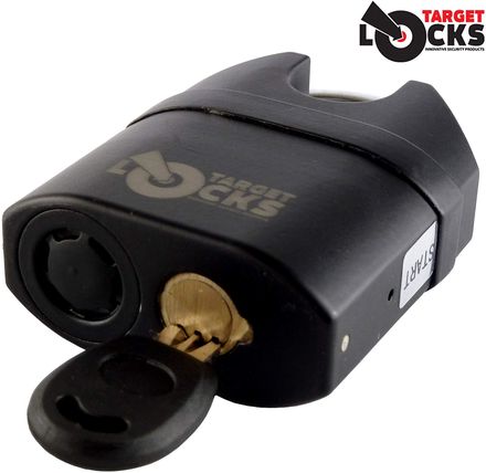 Kabrus Strongest Padlock Alarm Padlock Alarm In Black Metal