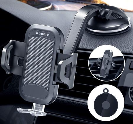 Kaome Dashboard Phone Mount Dashboard Phone Mount With Suction Cup
