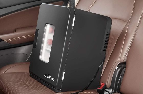 Mini Fridge Cooler For Car In Black