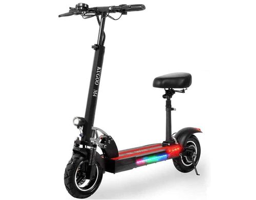 Dark Kids Electric Scooter With Seat
