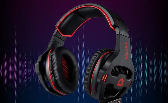 KLIM Mantis Good PS4 Headset PS4 Headset With Soft Black Muffs
