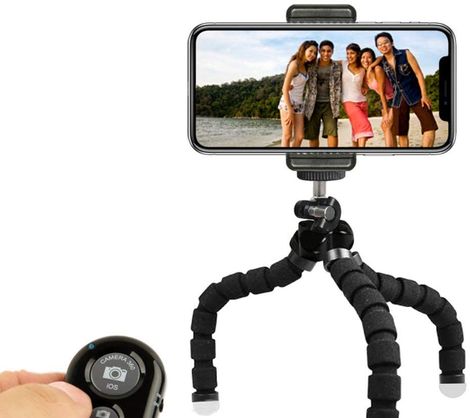 iPhone Tripod With Small Remote