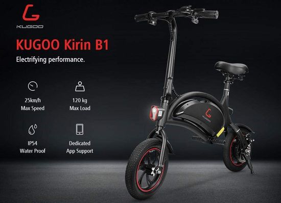 Folding E-Bike With Sturdy Low-Step Frame