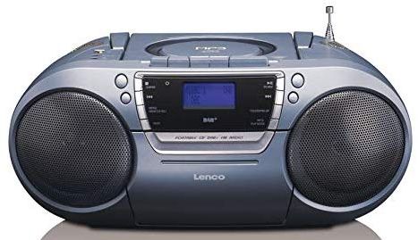 CD Cassette Player Boombox With 2 Speakers
