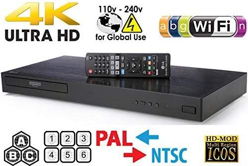 LG 4K Blu-Ray Player Multi Region 4K Blu-Ray Player With Remote