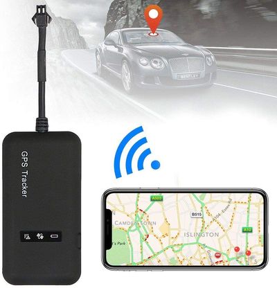 Car Tracker GPS With Black Cable