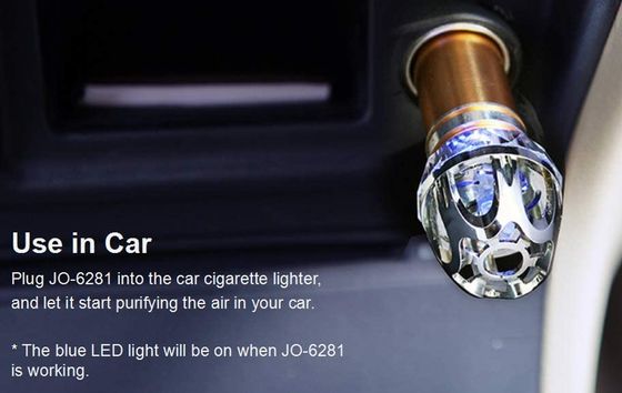 12V Socket Car Air Purification System Ionizer Car Air Purification System Ionizer With 2 Drivers