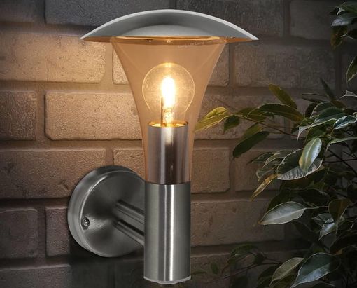 LongLife Dusk Till Dawn Sensor Light Sensor Light With Steel Finish
