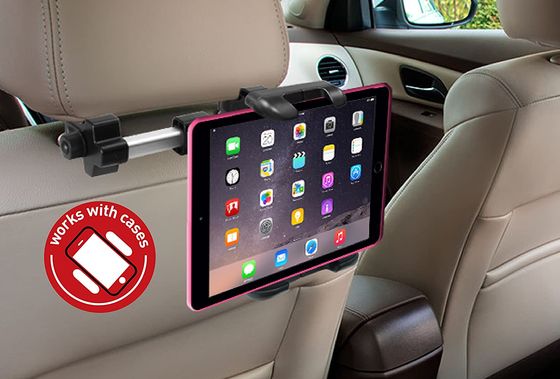 Hard-Wearing Universal Car Head Rest Mount Universal Car Head Rest Mount With 4 Clamps