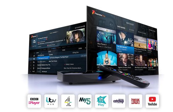 T3-R Freeview Play Box In Black