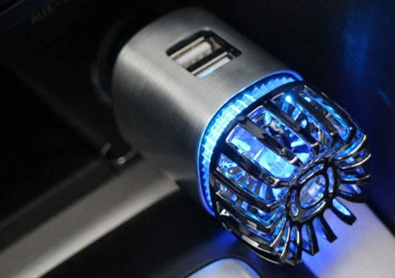 Car Air Purifier For Smokers With Blue Filter