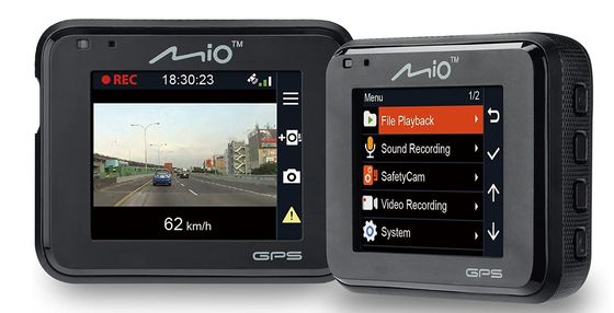 Dash Cam Speed Camera With System Display