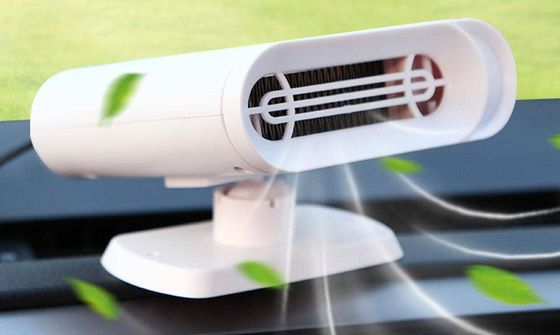 Cooling Fan Defogger In All White