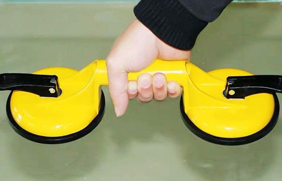 Mwhotool Dual Suction Cup Glass Lifter Dual Suction Cup Glass Lifter In Yellow