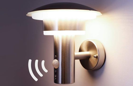 Nbhanyuan Outdoor Wall Lights With PIR Outdoor Wall Lights With Dome Style Cover