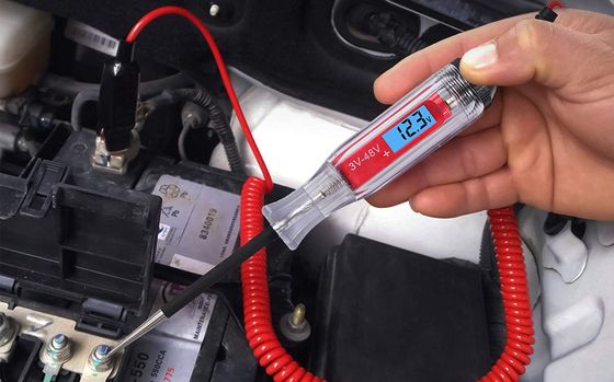 Car Voltage Power Probe In Red