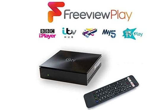 TV Box Freeview Play With Small Remote Control
