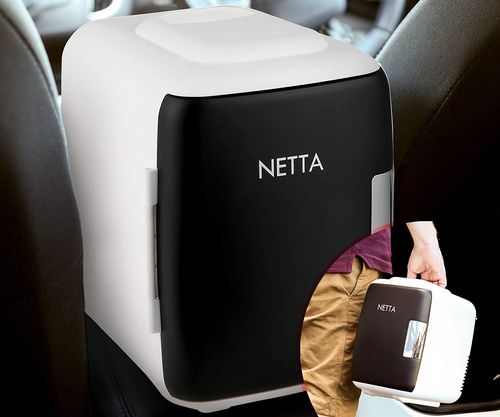 Netta Mini Cooler Mini Cooler In Black And White