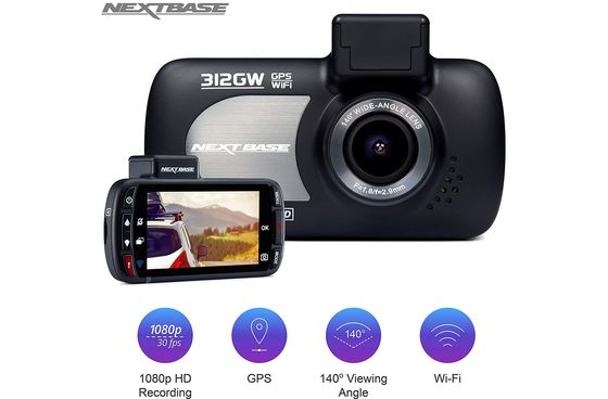 HD Dash Cam WiFi With All Black Exterior
