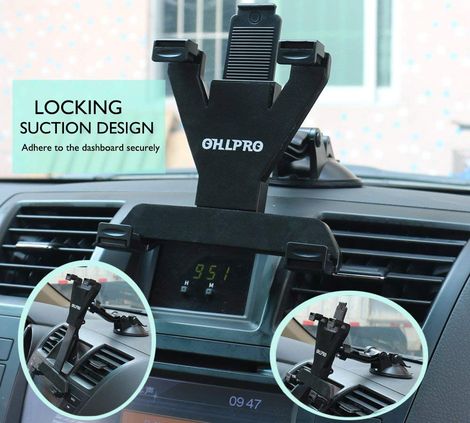 OHLPRO Universal Car Kindle Holder Universal Kindle Holder Fixed On Car Dashboard