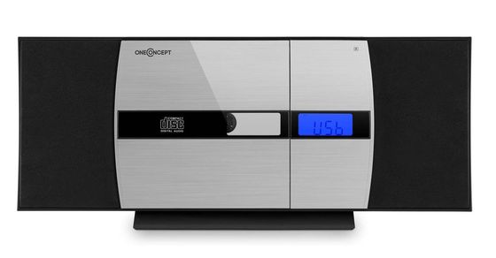 OneConcept Bedside Alarm Clock Bedside Alarm Clock Radio With Time Display
