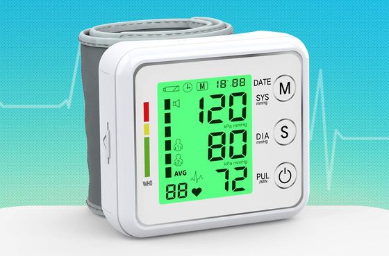 OudeKay Wrist Blood Pressure Monitor Blood Pressure Monitor With Green Screen