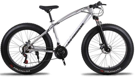 Get The GASLIKE Now MTB Fat Bike With Black Leather Saddle