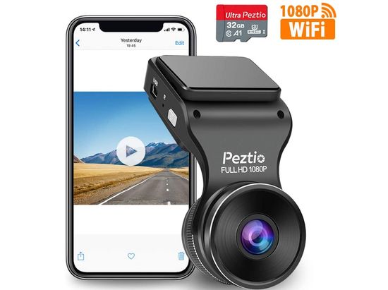Inside Car Camera Monitor With Smartphone