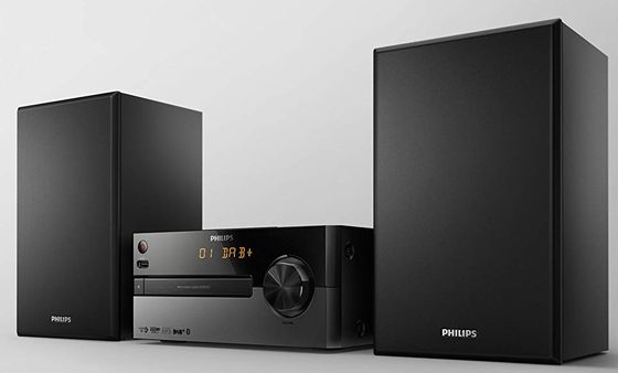 Philips Mini Hi-Fi System Mini Hi-Fi System With Bluetooth And Big Dial