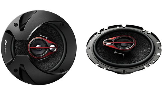 Pioneer Car Audio Speakers 250W 17cm 3 Way 2 Car Audio Speakers 250W In Black