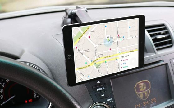 PLDHPRO Heavy Duty Tablet Stand Heavy Duty Tablet Stand In Big Vehicle