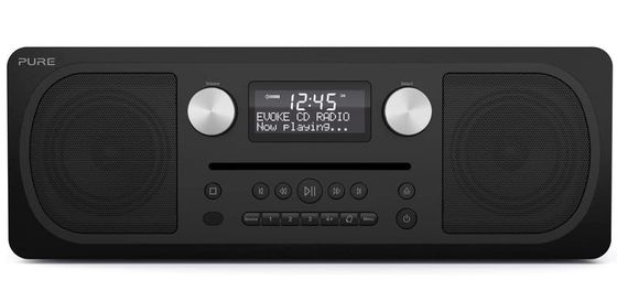 Pure Evoke HiFi CD Player HiFi CD Player With DAB+ In All Black