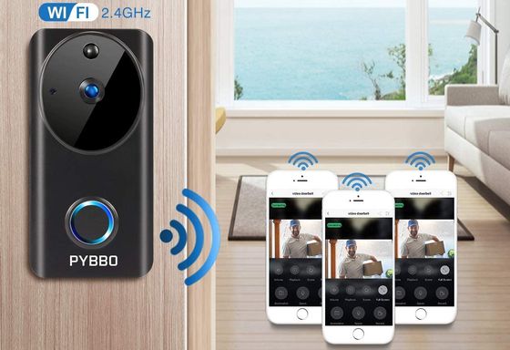 Video Doorbell Camera With Black Case