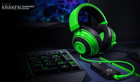 Razer Kraken PS4 7.1 Headset PS4 7.1 Headset With Green Exterior