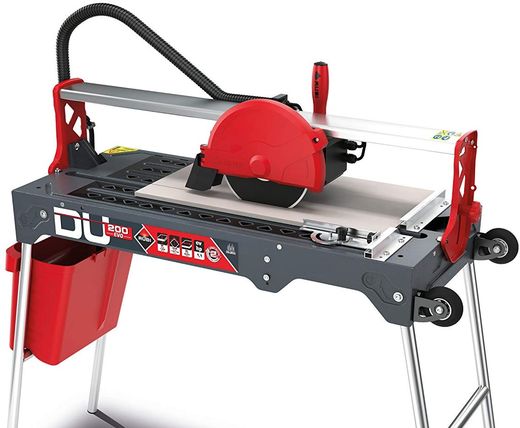 Wet Tile Cutter Machine With Black Hose Pipe